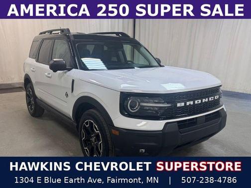 Oxford White 2025 Ford Bronco Sport Outer Banks