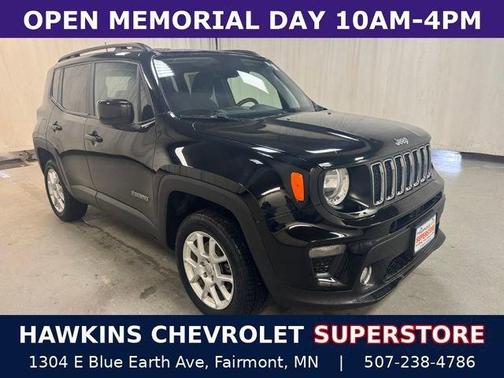 Black Clearcoat 2020 Jeep Renegade Latitude
