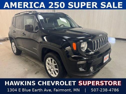 Black Clearcoat 2020 Jeep Renegade Latitude