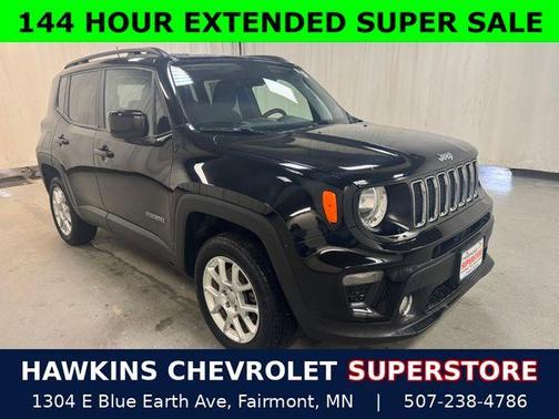 Black Clearcoat 2020 Jeep Renegade Latitude