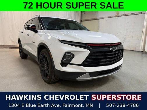Summit White 2023 Chevrolet Blazer 3LT