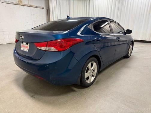 Windy Sea Blue 2013 Hyundai ELANTRA GLS