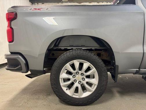 Satin Steel Metallic 2021 Chevrolet Silverado 1500 Custom