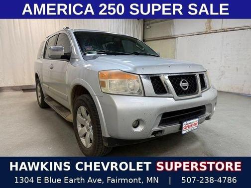 Brilliant Silver 2012 Nissan Armada SL