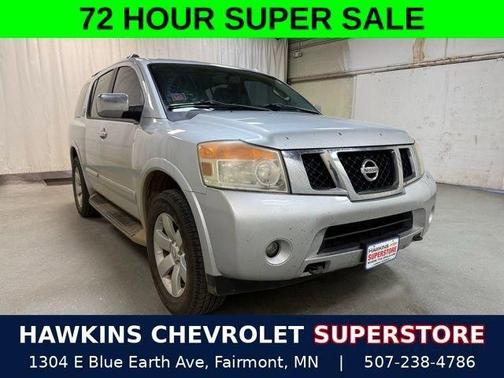 Brilliant Silver 2012 Nissan Armada SL