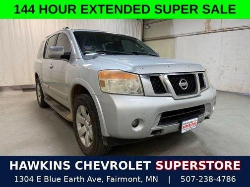 Brilliant Silver 2012 Nissan Armada SL