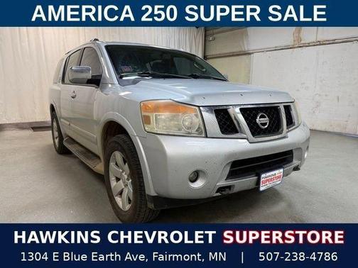 Brilliant Silver 2012 Nissan Armada SL