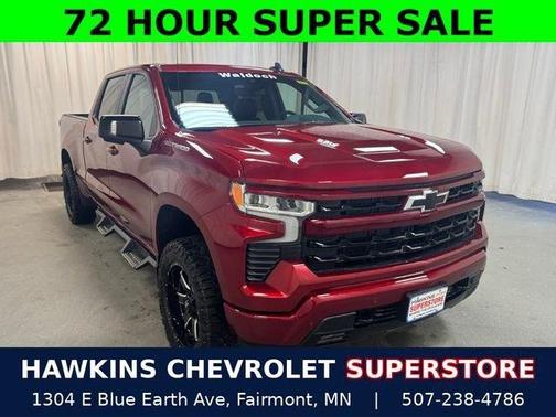 Red 2026 Chevrolet Silverado 1500 RST