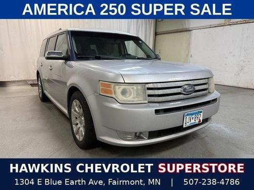 Silver 2009 Ford Flex Limited