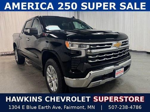 Black 2026 Chevrolet Silverado 1500 LTZ