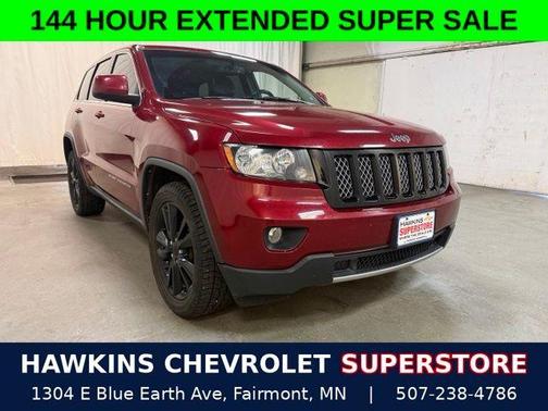 Deep Cherry Red Crystal Pearlcoat 2012 Jeep Grand Cherokee Laredo