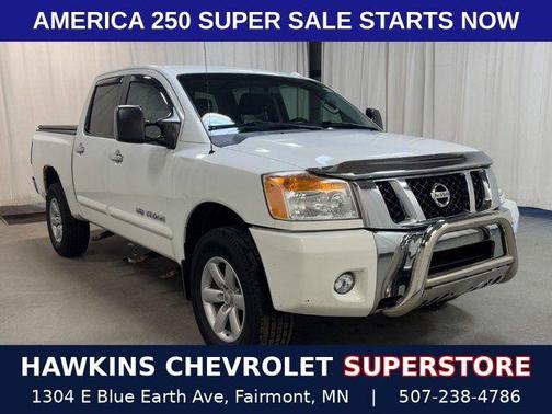 White 2013 Nissan Titan SV