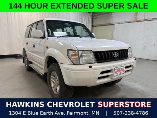 White 1995 Toyota Land Cruiser