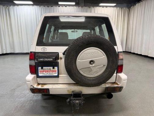 White 1995 Toyota Land Cruiser