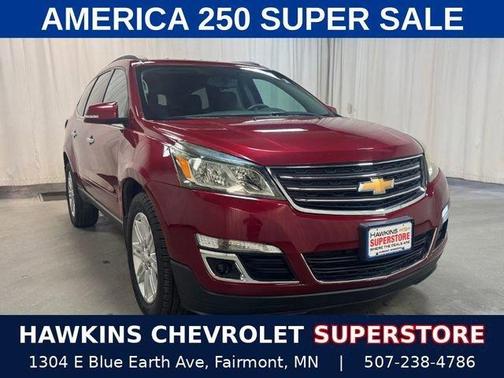Crystal Red Tintcoat 2013 Chevrolet Traverse 1LT