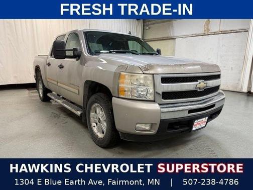 Silver Birch Metallic 2009 Chevrolet Silverado 1500 LT Crew Cab