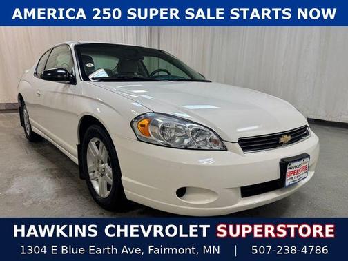 White 2007 Chevrolet Monte Carlo LT