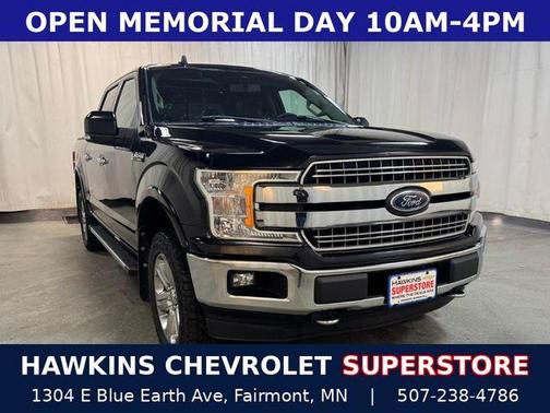 Black 2019 Ford F-150 Lariat