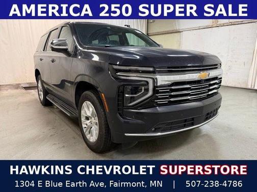 Dark Ash Metallic 2025 Chevrolet Tahoe Premier