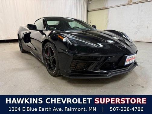 Black 2021 Chevrolet Corvette Stingray w/3LT
