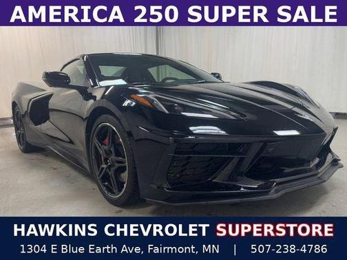 Black 2021 Chevrolet Corvette Stingray w/3LT