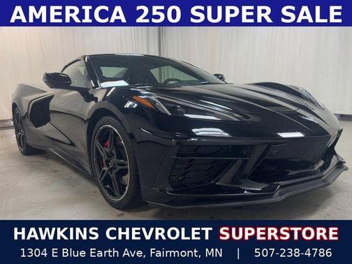 Black 2021 Chevrolet Corvette Stingray w/3LT