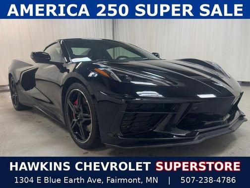 Black 2021 Chevrolet Corvette Stingray w/3LT