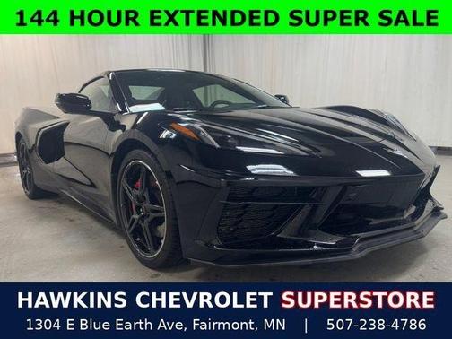 Black 2021 Chevrolet Corvette Stingray w/3LT