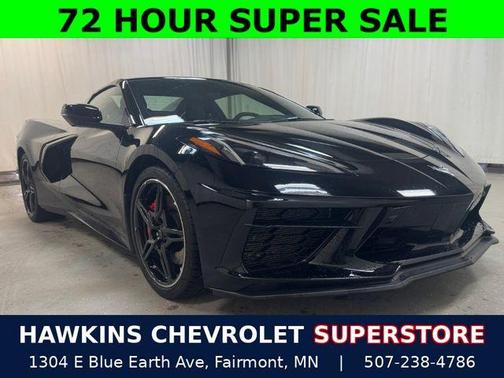 Black 2021 Chevrolet Corvette Stingray w/3LT