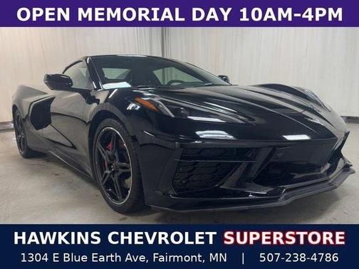 Black 2021 Chevrolet Corvette Stingray w/3LT