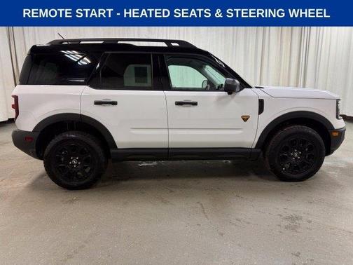 Oxford White 2025 Ford Bronco Sport Badlands
