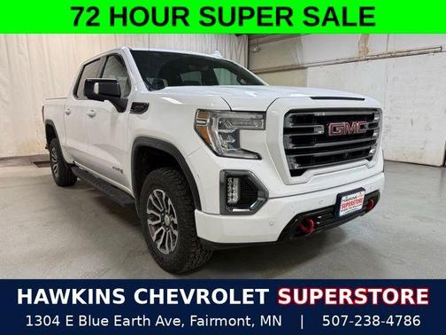 Summit White 2021 GMC Sierra 1500 AT4