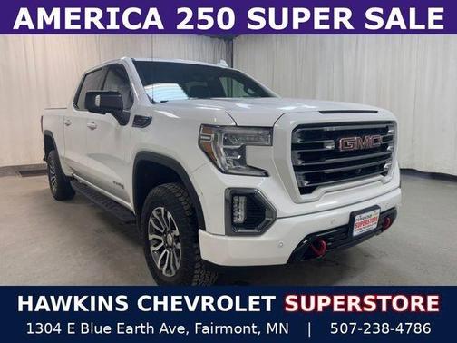 Summit White 2021 GMC Sierra 1500 AT4