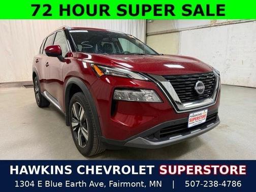Scarlet Ember 2023 Nissan Rogue SL