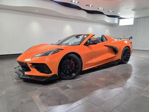 Orange 2024 Chevrolet Corvette Stingray w/2LT