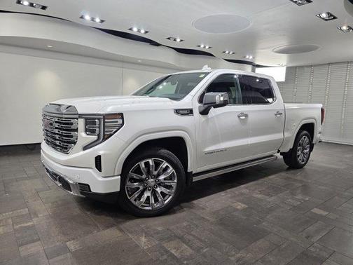 White Frost Tri-Coat 2024 GMC Sierra 1500 Denali