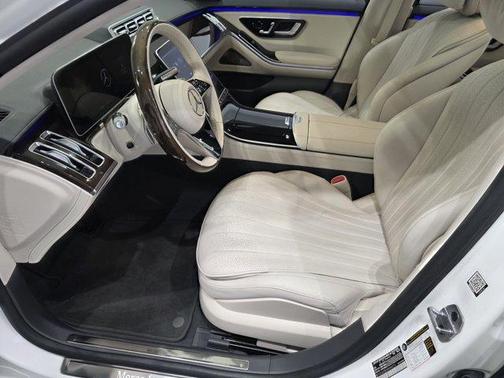 White 2022 Mercedes-Benz S-Class S 500 4MATIC