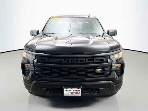 Black 2022 Chevrolet Silverado 1500 Custom