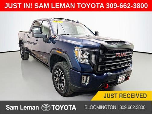 Pacific Blue Metallic 2023 GMC Sierra 2500 AT4