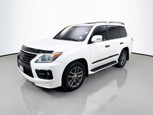 White 2013 Lexus LX 570 Base
