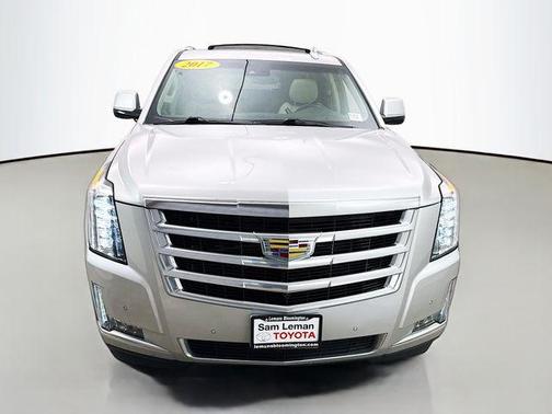 Radiant Silver Metallic 2017 Cadillac Escalade ESV Luxury
