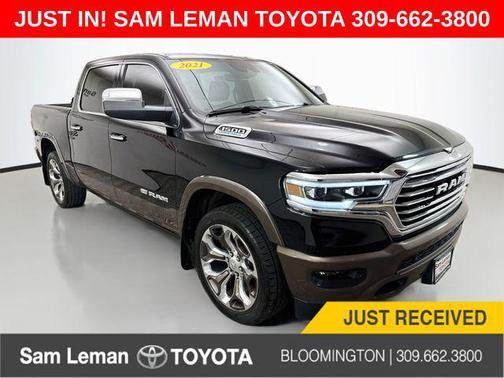 Diamond Black Crystal Pearlcoat 2021 RAM 1500 Longhorn