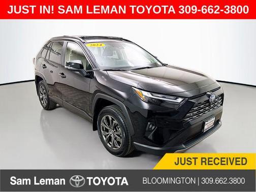 Midnight Black Metallic 2024 Toyota RAV4 Hybrid Limited