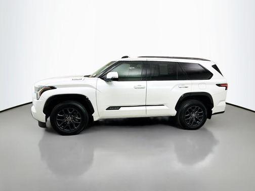Wind Chill Pearl 2023 Toyota Sequoia Platinum