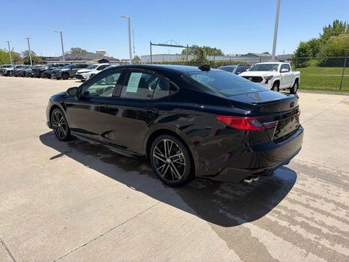 Midnight Black Metallic 2025 Toyota Camry XSE