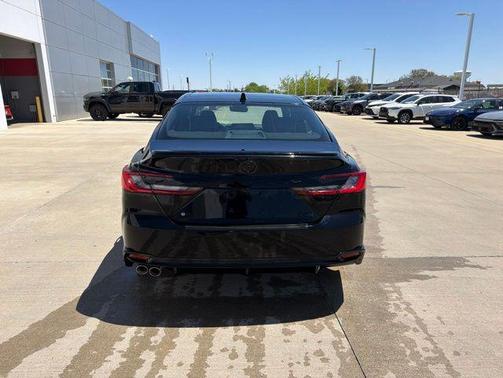 Midnight Black Metallic 2025 Toyota Camry XSE