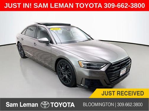 Terra Gray Metallic 2021 Audi A8 L 55