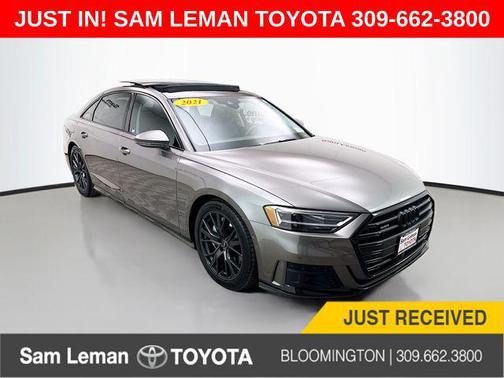 Terra Gray Metallic 2021 Audi A8 L 55