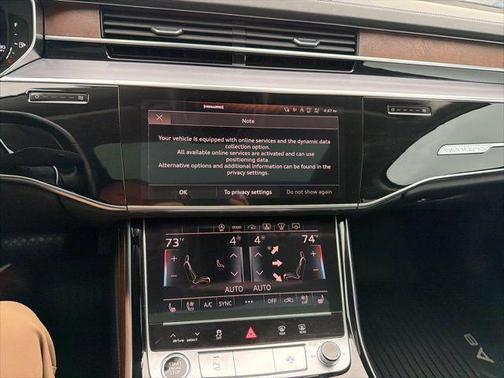 Terra Gray Metallic 2021 Audi A8 L 55