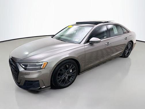 Terra Gray Metallic 2021 Audi A8 L 55